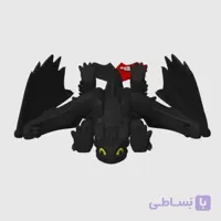 اکشن فیگور خشم شب مدل بال دو قسمتی