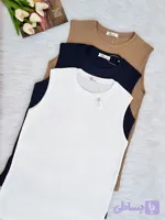 تاپ حلقه ای یقه گردبیگ سایز