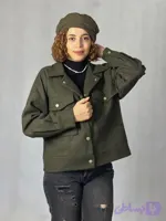 پالتو فوتر دخترانه دکمه دار