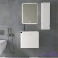 ست کابین و روشویی آلکا مدل سیگنیاsignia 501 به همراه آینه بک لایت