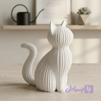 مجسمه دکوری گربه مینیمال