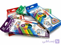 مداد رنگی ۲۴ رنگ دامس تحریر سان