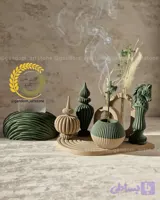 ست دکوری بهمراه جا دستمال کاغذی
