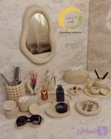 ست نظم دهنده میز آرایش 19 تیکه ، رنگ به سلیقه مشتری