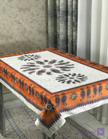 رومیزی طرح سه ترمه
