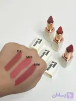 رژلب دستساز مات مخملی نرم کننده و ویتامینه لب