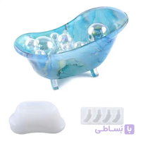 قالب سیلیکونی جاصابونی مدل وان
