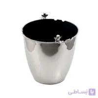 سطل برنجی فلورنس نقره ای