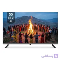 تلویزیون هوشمند 55 اینچ هانوفر 4K؛ سینمای خانگی هوشمند با گارانتی ۱۸ ماهه رسمی آلفا