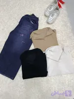 شومیز زنانه مدل یقه بسته (کد 165)