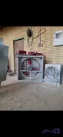هواکش اکسیال صنعتی ۱۰۰×۱۰۰ هوانوین