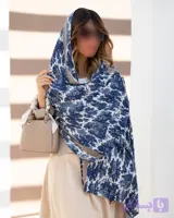 شال زنانه پلیسه برشکا پاییزه سیا اسکارف
