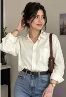 شومیز لینن وارداتی اورجینال بنگلادش برندLRJ