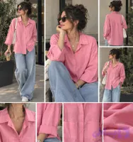 شومیز لینن شسته شده