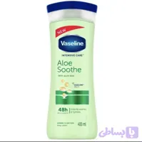 لوسیون بدن وازلین اورجینال 48 ساعته مدل Aloe Soothe