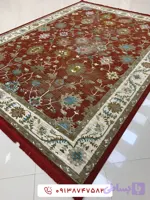 فرش طرح گیلدا لاکی 1200 شانه گل برجسته