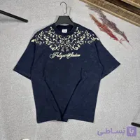 تیشرت ترک مدل گندم برند پولیزی رنگ سرمه ای
