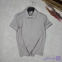 تیشرت نیم زیپ اولدمانی ترک برند فریش من رنگ طوسی