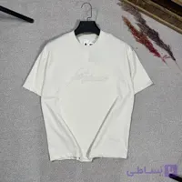 تیشرت مستر کوالیتی نخی رنگ شیری