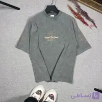 تیشرت ترک مینیمال برند پولیزی رنگ پسته ای