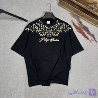تیشرت ترک مدل گندم برند پولیزی رنگ ذغالی