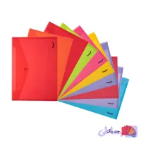 پوشه دکمه دار فوسکا سایز A4 بسته 10 عددی