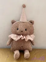 🧸 عروسک پارچه‌ای تدی دست‌ساز