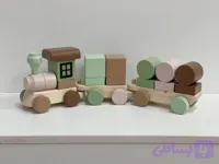 قطار چوبی مونته سوری ساده 🚂