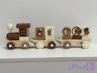 قطار چوبی مونته سوری | مدل تدی 🧸 (کد SGKGW)