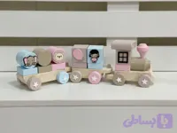 قطار چوبی مونته سوری | مدل تدی 🧸