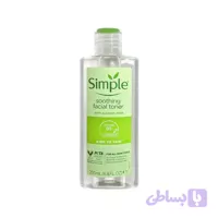 تونر Soothing facial toner سیمپل 200میل - فروشگاه اینترنتی مری شاپ