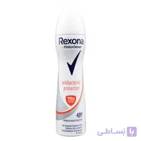 اسپری ضدتعریق رکسونا 48ساعته رایحه antibactrerial protection - فروشگاه اینترنتی مری شاپ