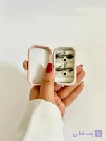 انگشتر پروانه مینیمال استیل