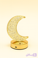 چراغ دکوری طرح ماه شارژی