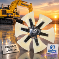 پروانه موتور ۶ پر بیل مکانیکی کوماتسو PC300-7