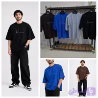 تیشرت باکسی طرح balanc