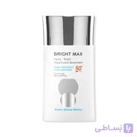 فلوئید ضد آفتاب برایت مکس دارای spf50 حجم 50 میلی لیتر