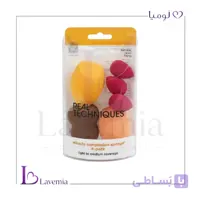 بیوتی بلندر 6 تایی ریل تکنیک | ست اسفنج آرایشی حرفه‌ای | Real Techniques Miracle Complexion Sponge Set