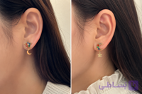 گوشواره نقره starmoon عیار 925