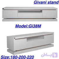 میز تلویزیون ام دی اف هایگلاس مدل GI0038M