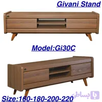 میز تلویزیون ام‌دی‌اف وکیوم و تایلندی مدل Gi30C
