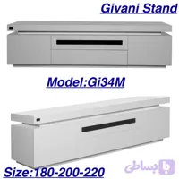 میز تلویزیون هایگلاس مدل GI0034M