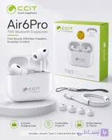 ایرپاد CCIT AirPods Air 6 Pro | با صدای Hi-Fi | سی سی آی تی شاپ