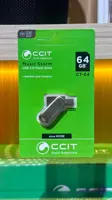 فلش مموری CCIT 64GB دو سر | USB و Type-C | سرعت بالا | سی سی آی تی شاپ