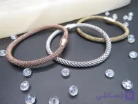 دستبند نقره وارداتی آبکاری شده