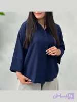 شومیز یقه شکاری ینزی