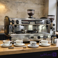 دستگاه اسپرسوساز صنعتی لاسپازیاله s5 دو گروپ