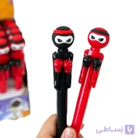 خودکار فانتزی مشت‌زن طرح نینجا (Boxing Pen) – خودکار عروسکی متحرک