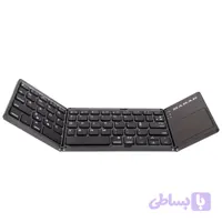 کیبورد و تاچ‌پد تاشو بی سیم MAKAR مدل MK-WIRELESS-TOUCHPAD ساخت تایوان