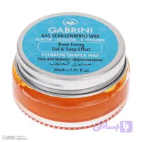 ژل ابرو بی رنگ مدل کاسه ای صابونی شماره 1.4 حجم 50 میلیلیتر
